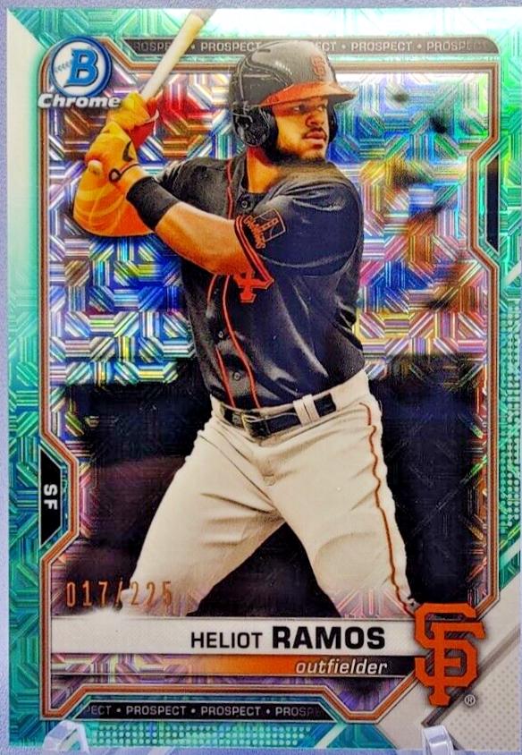Heliot Ramos [Aqua Refractor Mega Box Mojo] #BCP-69