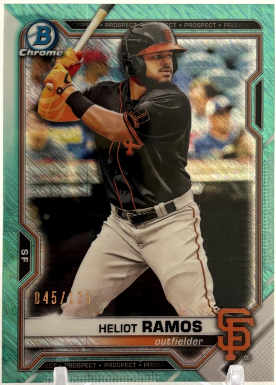 Heliot Ramos [Aqua Shimmer Refractor] #BCP-69