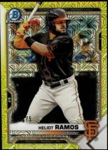 Heliot Ramos [Gold Refractor Mega Box Mojo] #BCP-69