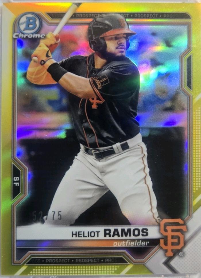 Heliot Ramos [Gold Refractor] #BCP-69