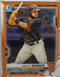 Heliot Ramos [Orange Refractor Mega Box Mojo] #BCP-69