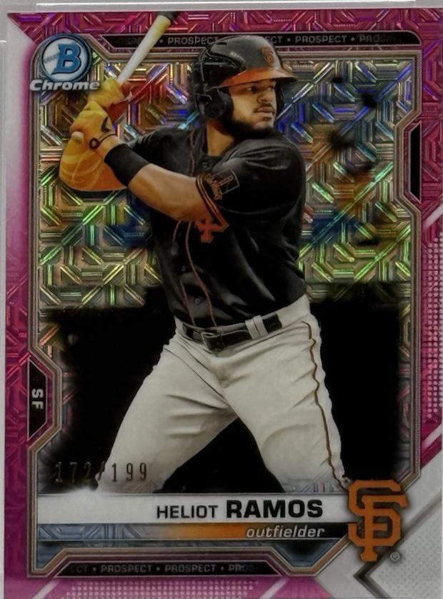 Heliot Ramos [Pink Refractor Mega Box Mojo] #BCP-69