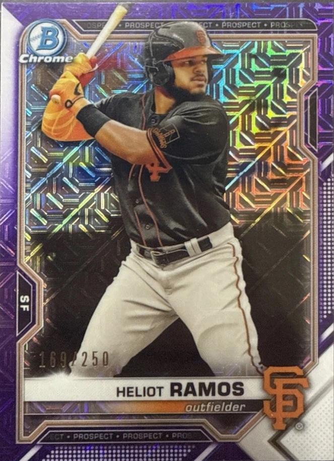 Heliot Ramos [Purple Refractor Mega Box Mojo] #BCP-69