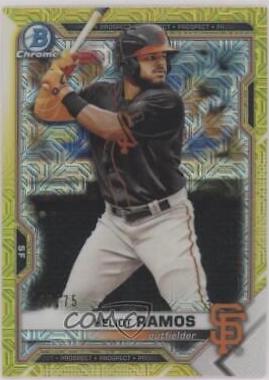 Heliot Ramos [Yellow Refractor Mega Box Mojo] #BCP-69