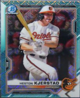 Heston Kjerstad [Aqua Refractor Mega Box Mojo] #BCP-138