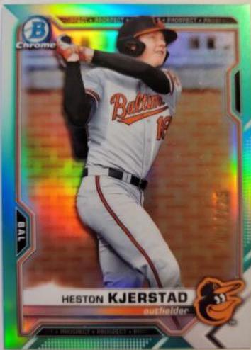Heston Kjerstad [Aqua Refractor] #BCP-138