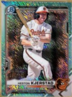 Heston Kjerstad [Aqua Shimmer Refractor] #BCP-138