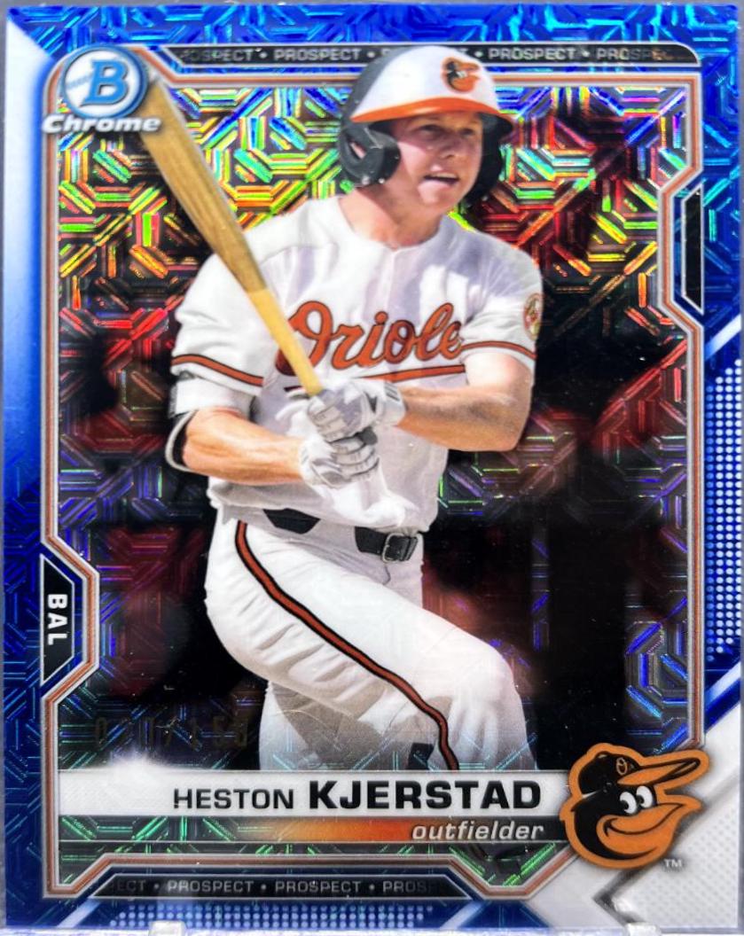Heston Kjerstad [Blue Refractor] #BCP-138