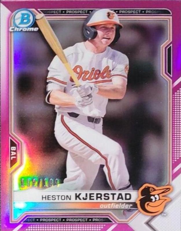 Heston Kjerstad [Fuchsia Refractor] #BCP-138