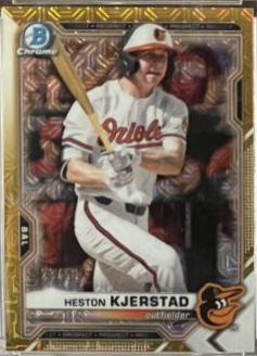 Heston Kjerstad [Gold Refractor Mega Box Mojo] #BCP-138