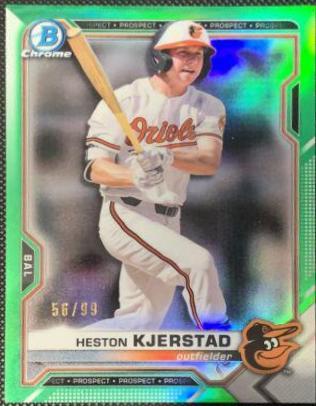 Heston Kjerstad [Green Refractor] #BCP-138