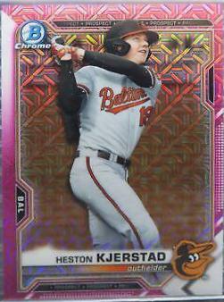Heston Kjerstad [Pink Refractor Mega Box Mojo] #BCP-138