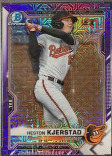 Heston Kjerstad [Purple Refractor Mega Box Mojo] #BCP-138