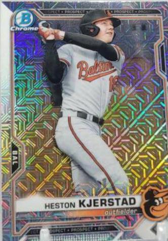 Heston Kjerstad [SP Chrome Mojo Refractor Mega Box Mojo] #BCP-138