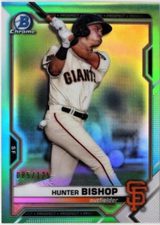 Hunter Bishop [Aqua Refractor] #BCP-18