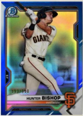 Hunter Bishop [Blue Refractor] #BCP-18