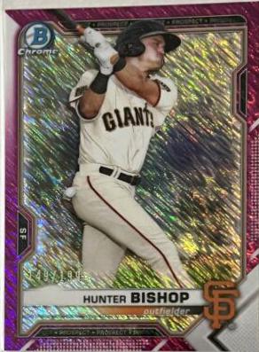 Hunter Bishop [Fuchsia Shimmer Refractor] #BCP-18