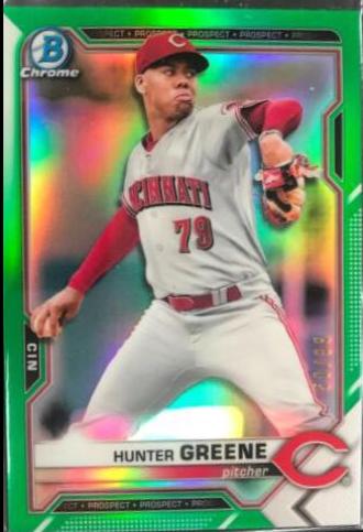 Hunter Greene [Green Refractor] #BCP-127