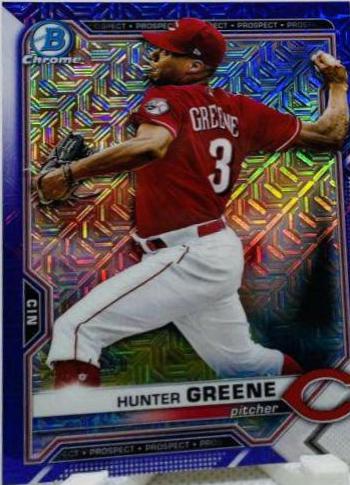 Hunter Greene [Purple Refractor Mega Box Mojo] #BCP-127
