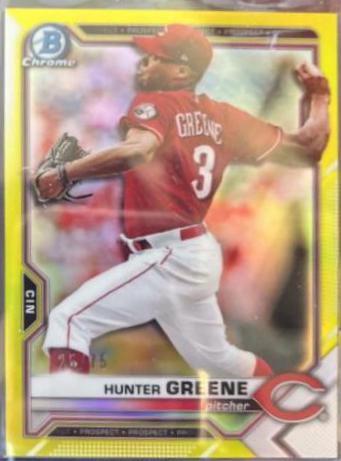 Hunter Greene [Yellow Refractor] #BCP-127