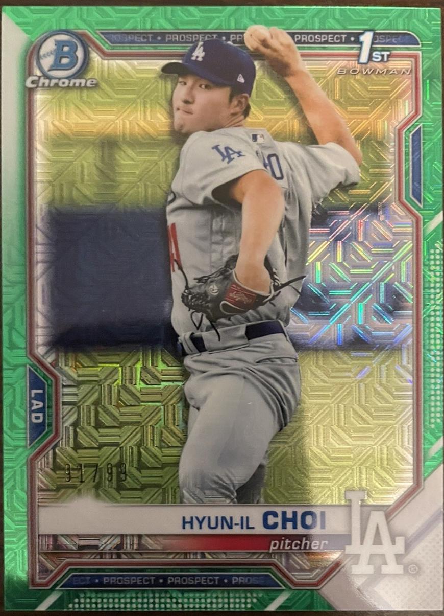 Hyun il Choi [Green Refractor Mega Box Mojo] #BCP-130