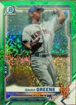 Isaiah Greene [Green Refractor] #BCP-62