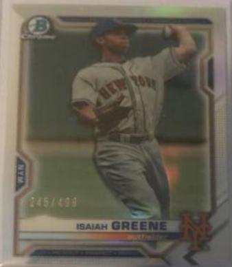 Isaiah Greene [Refractor] #BCP-62
