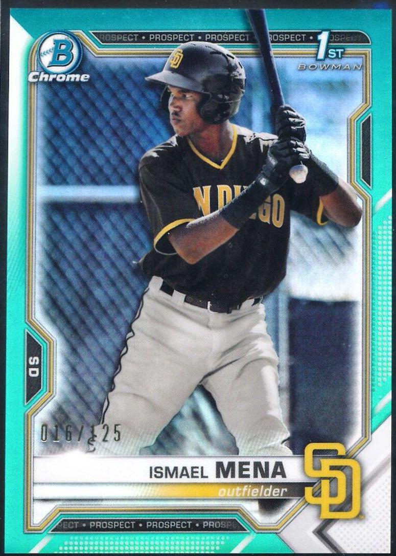 Ismael Mena [Aqua Refractor] #BCP-36