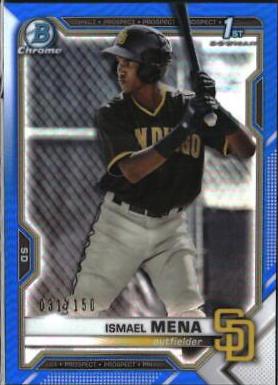 Ismael Mena [Blue Refractor] #BCP-36
