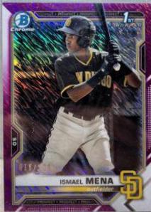 Ismael Mena [Fuchsia Shimmer Refractor] #BCP-36