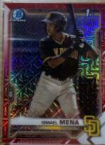 Ismael Mena [Red Refractor Mega Box Mojo] #BCP-36