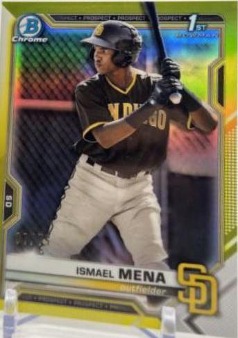 Ismael Mena [Yellow Refractor] #BCP-36