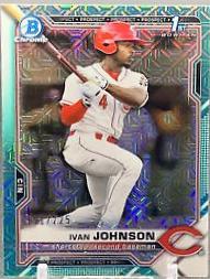 Ivan Johnson [Aqua Refractor Mega Box Mojo] #BCP-149