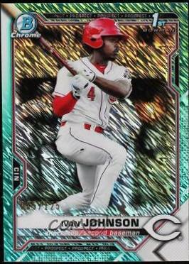 Ivan Johnson [Aqua Shimmer Refractor] #BCP-149