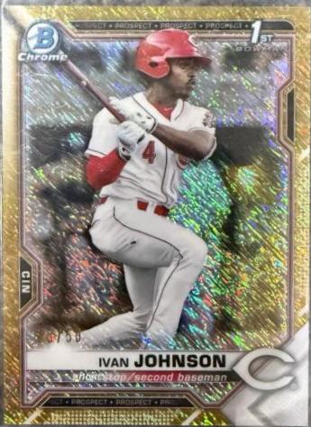 Ivan Johnson [Gold Shimmer Refractor] #BCP-149