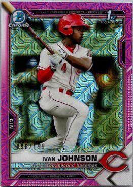 Ivan Johnson [Pink Refractor Mega Box Mojo] #BCP-149