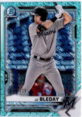 JJ Bleday [Aqua Shimmer Refractor] #BCP-93