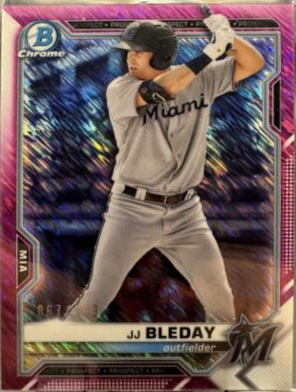 JJ Bleday [Fuchsia Shimmer Refractor] #BCP-93