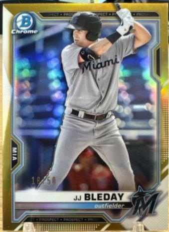 JJ Bleday [Gold Refractor] #BCP-93