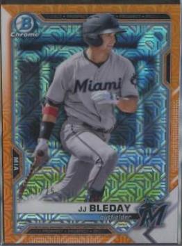 JJ Bleday [Orange Refractor Mega Box Mojo] #BCP-93