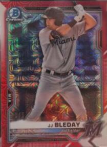 JJ Bleday [Red Refractor Mega Box Mojo] #BCP-93