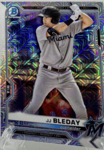 JJ Bleday [Yellow Refractor Mega Box Mojo] #BCP-93