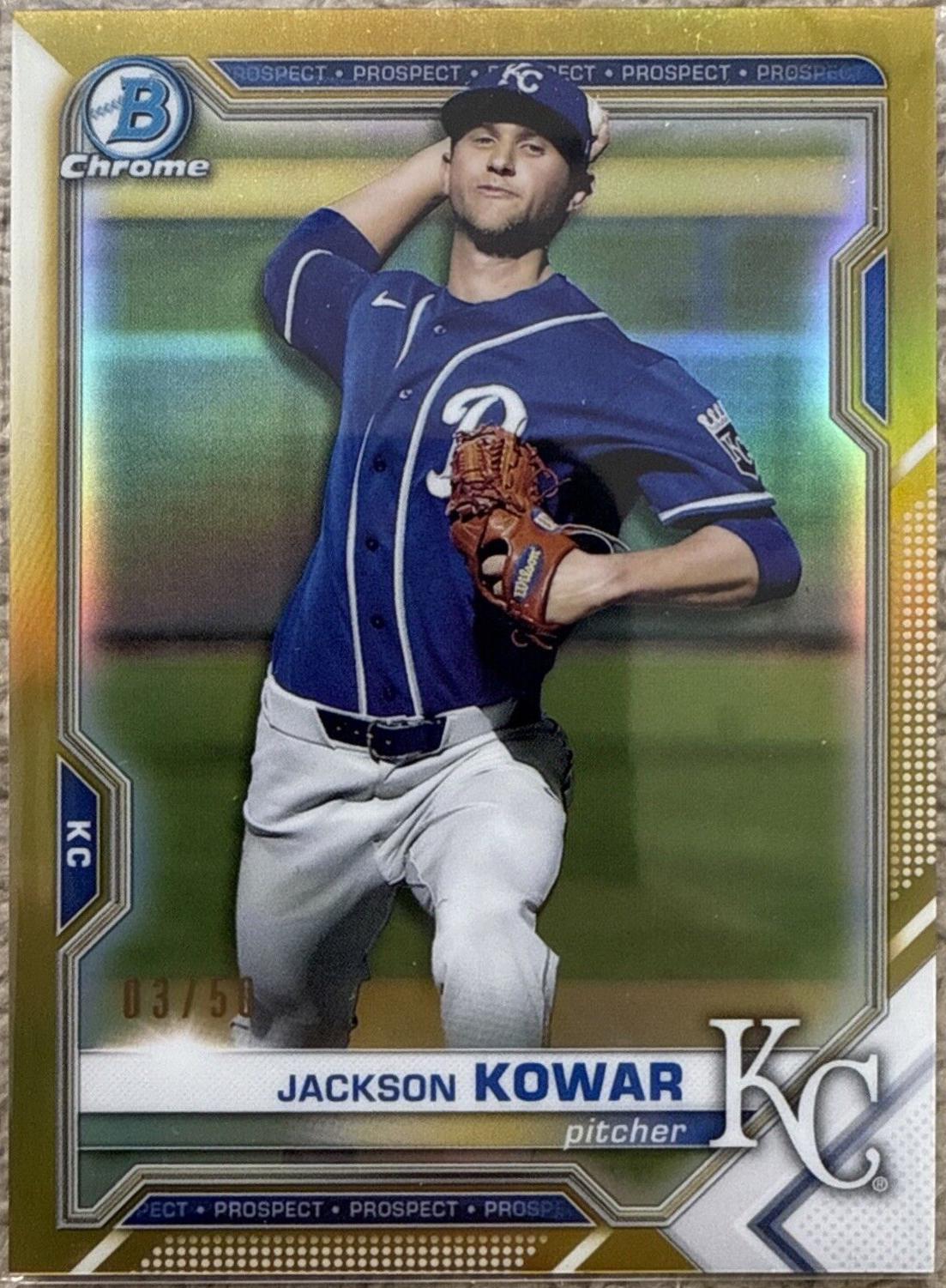 Jackson Kowar [Gold Refractor] #BCP-43
