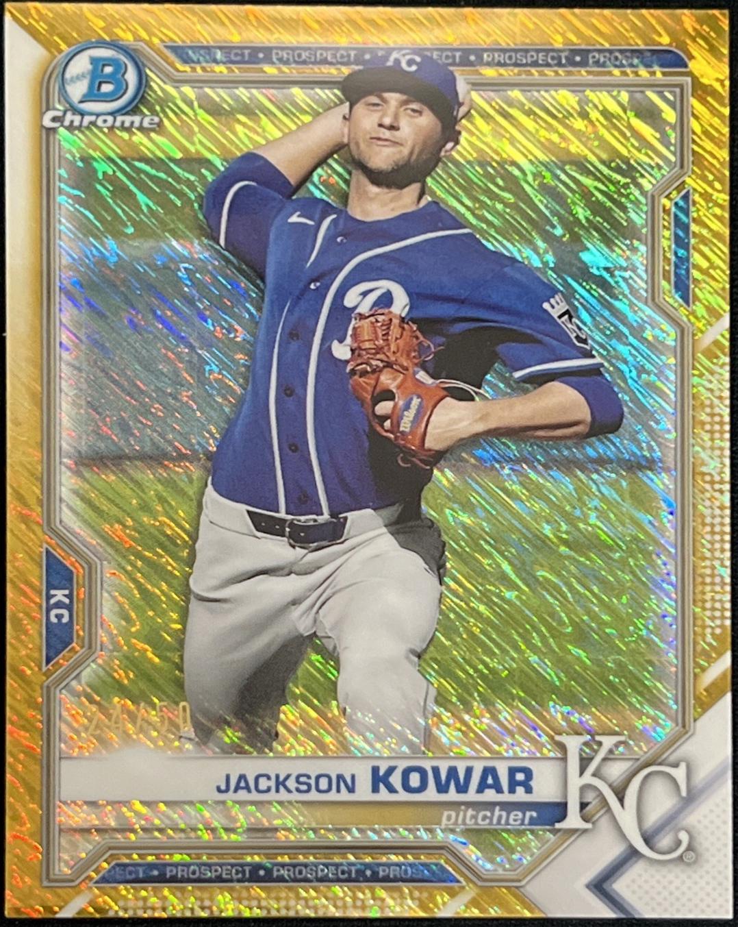 Jackson Kowar [Gold Shimmer Refractor] #BCP-43