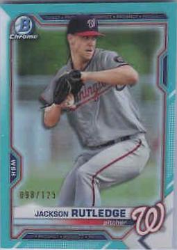 Jackson Rutledge [Aqua Refractor] #BCP-103