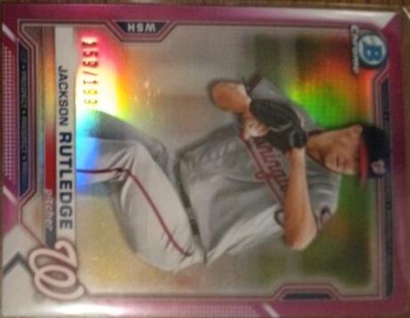 Jackson Rutledge [Fuchsia Refractor] #BCP-103