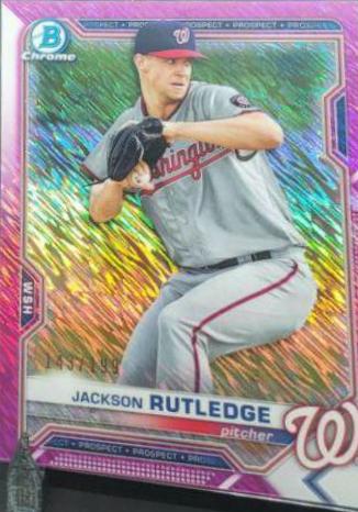 Jackson Rutledge [Fuchsia Shimmer Refractor] #BCP-103