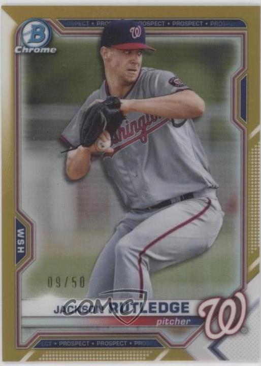Jackson Rutledge [Gold Refractor] #BCP-103