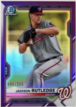Jackson Rutledge [Purple Refractor] #BCP-103