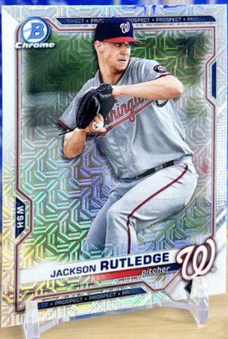 Jackson Rutledge [Yellow Refractor Mega Box Mojo] #BCP-103